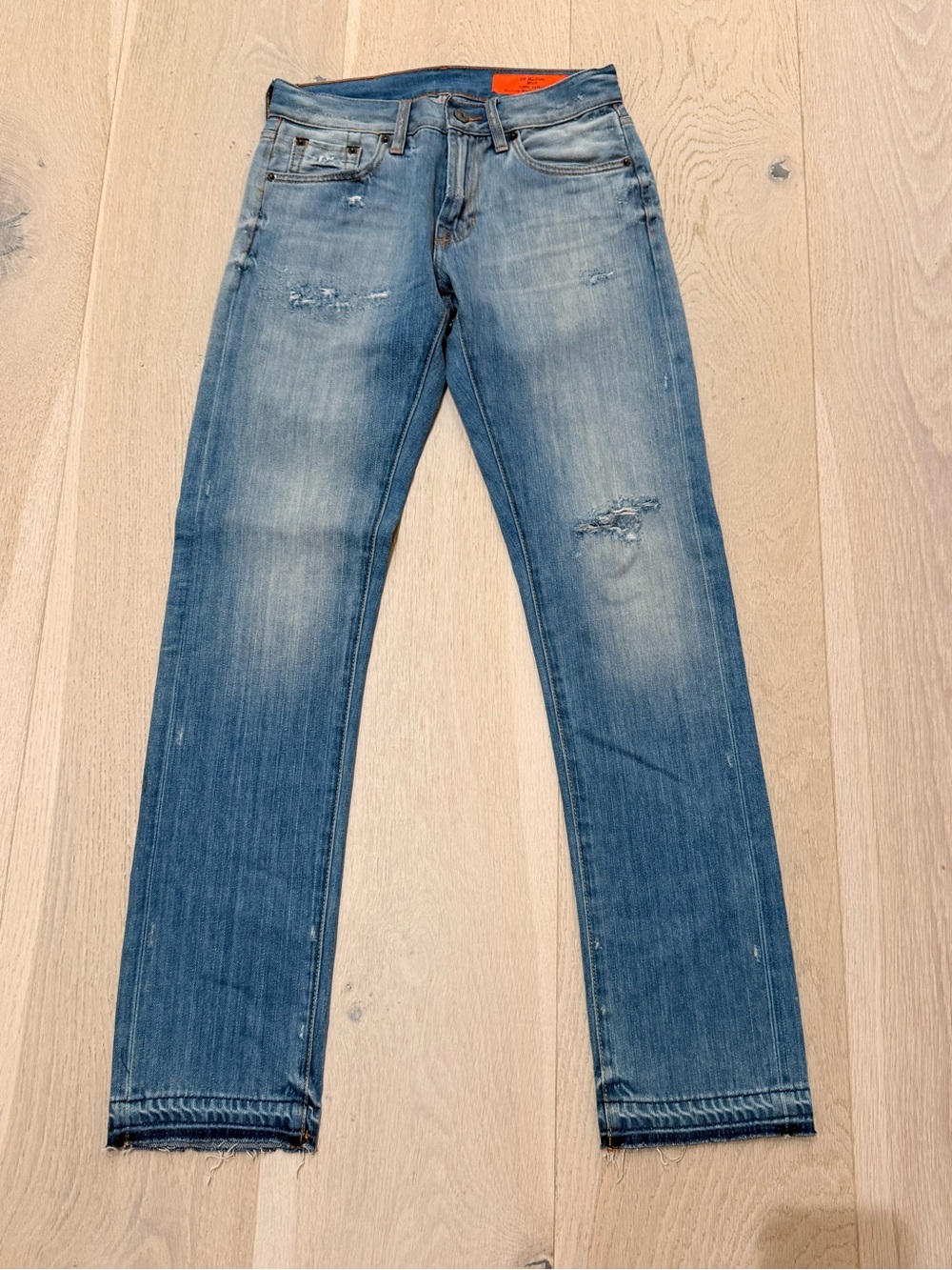Men’s Jean Shop Denim Pants/Jeans “MICK” 28x32 100% Cotton NYC Vtg Wash